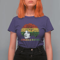 Angela Davis T Shirt For Women Black History Month - Wonder Print Shop