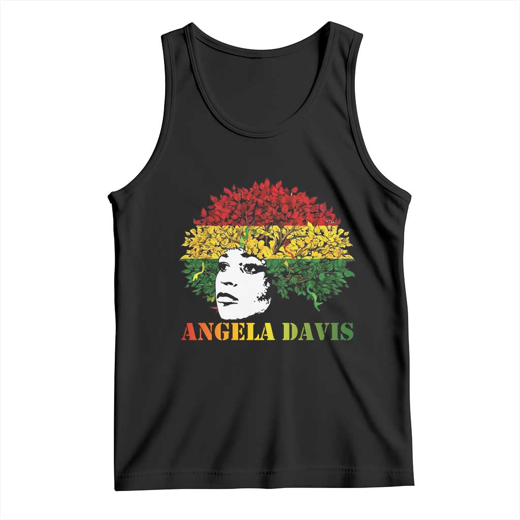 Angela Davis Tank Top Black History Month - Wonder Print Shop