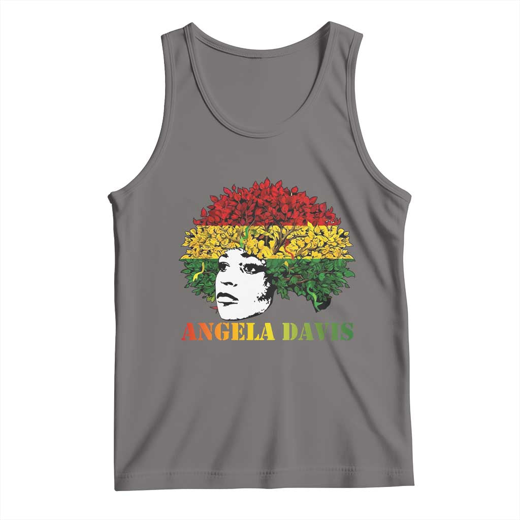 Angela Davis Tank Top Black History Month - Wonder Print Shop