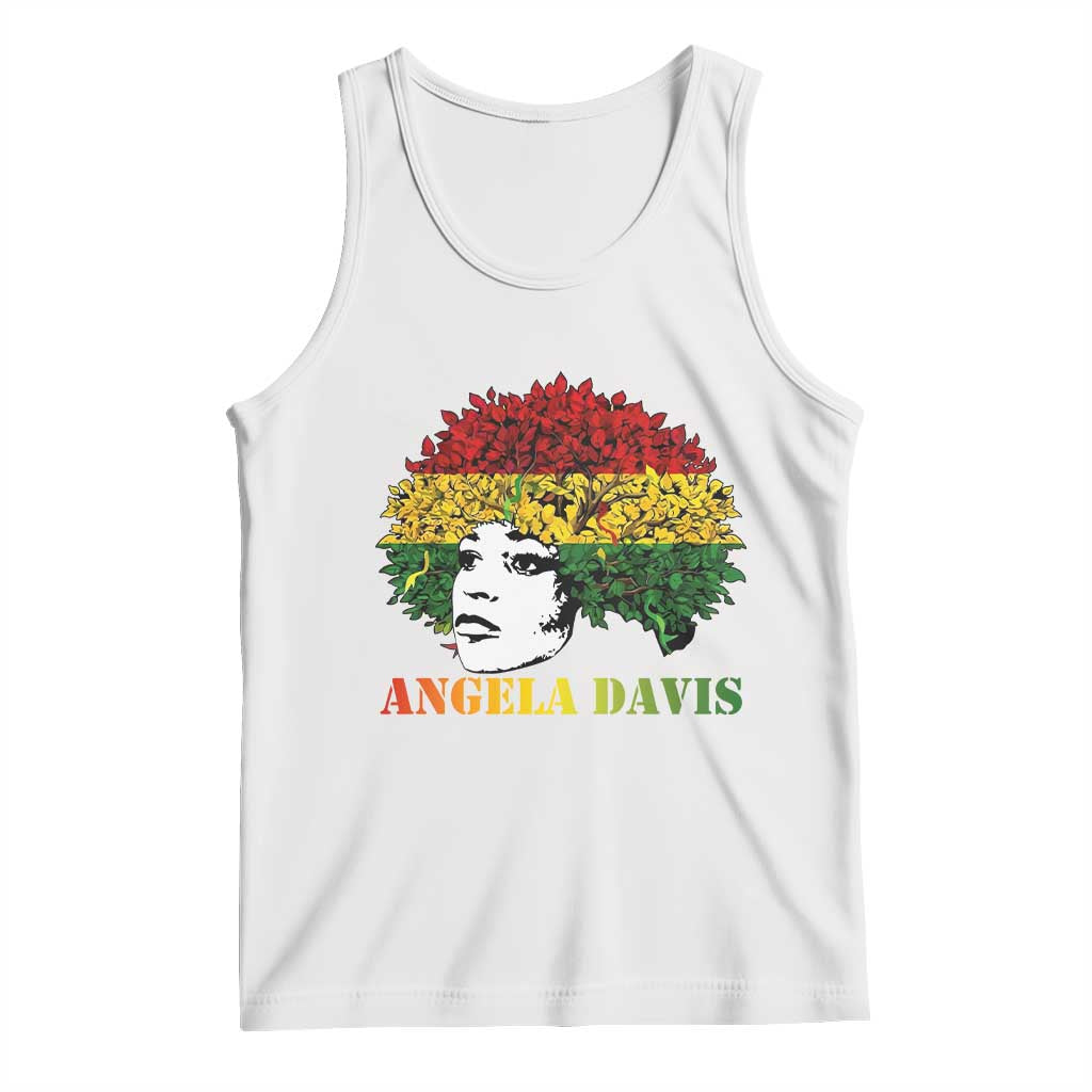 Angela Davis Tank Top Black History Month - Wonder Print Shop
