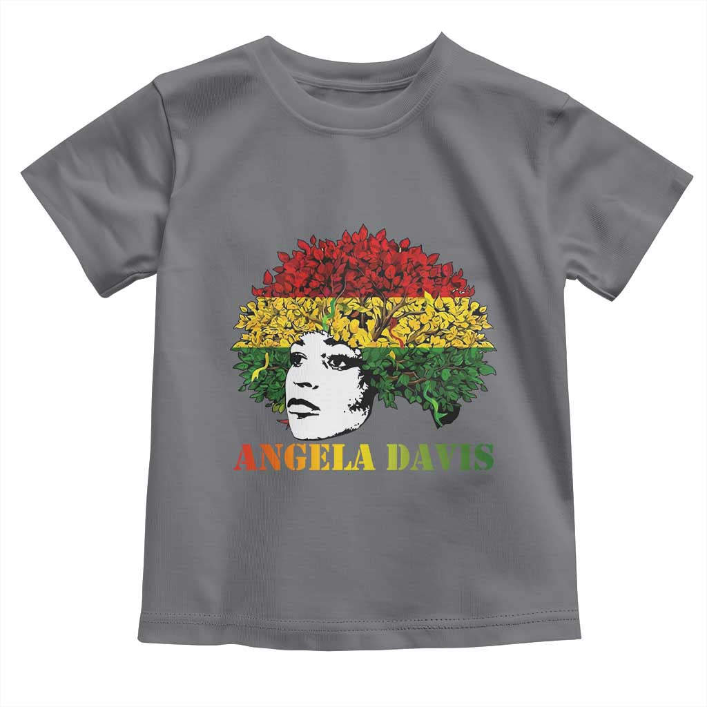 Angela Davis Toddler T Shirt Black History Month - Wonder Print Shop