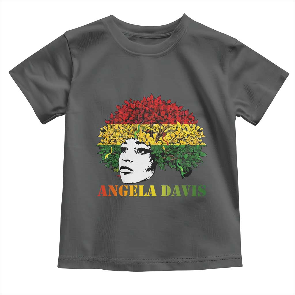 Angela Davis Toddler T Shirt Black History Month - Wonder Print Shop