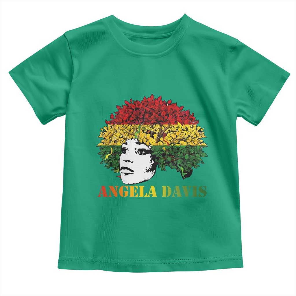 Angela Davis Toddler T Shirt Black History Month - Wonder Print Shop