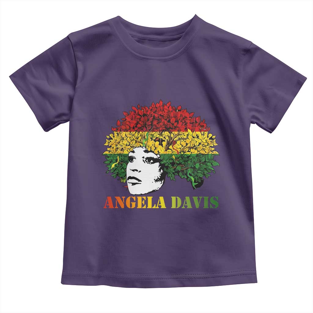 Angela Davis Toddler T Shirt Black History Month - Wonder Print Shop