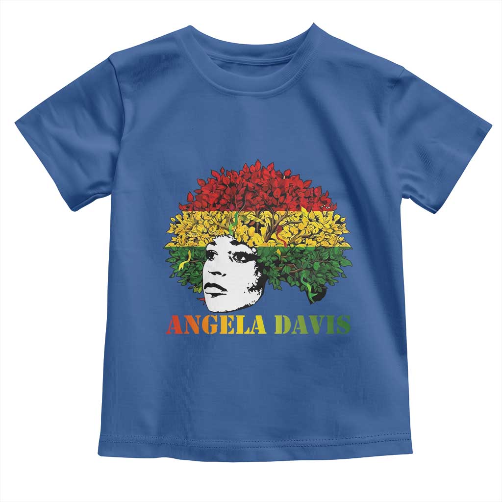 Angela Davis Toddler T Shirt Black History Month - Wonder Print Shop