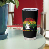 Angela Davis Tumbler Cup Black History Month - Wonder Print Shop
