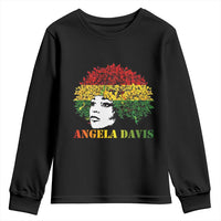 Angela Davis Youth Sweatshirt Black History Month - Wonder Print Shop