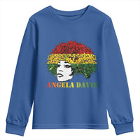 Angela Davis Youth Sweatshirt Black History Month - Wonder Print Shop