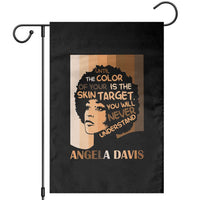 Angela Davis Inspirational Quote Garden Flag Black Pride Melanin - Wonder Print Shop