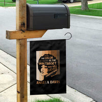 Angela Davis Inspirational Quote Garden Flag Black Pride Melanin - Wonder Print Shop