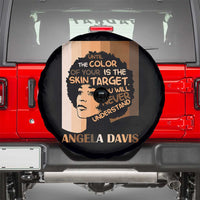 Angela Davis Inspirational Quote Spare Tire Cover Black Pride Melanin - Wonder Print Shop