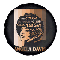 Angela Davis Inspirational Quote Spare Tire Cover Black Pride Melanin - Wonder Print Shop