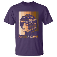 Angela Davis Inspirational Quote T Shirt Black Pride Melanin - Wonder Print Shop