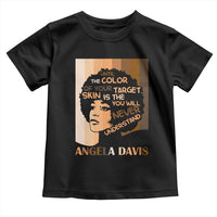 Angela Davis Inspirational Quote Toddler T Shirt Black Pride Melanin - Wonder Print Shop
