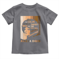 Angela Davis Inspirational Quote Toddler T Shirt Black Pride Melanin - Wonder Print Shop