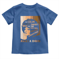 Angela Davis Inspirational Quote Toddler T Shirt Black Pride Melanin - Wonder Print Shop