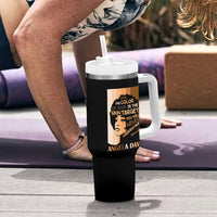 Angela Davis Inspirational Quote Tumbler With Handle Black Pride Melanin - Wonder Print Shop