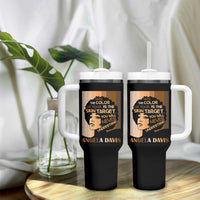 Angela Davis Inspirational Quote Tumbler With Handle Black Pride Melanin - Wonder Print Shop