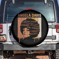 Angela Davis Quote Spare Tire Cover I Am No Longer Accepting The Things I Cannot Change - Wonder Print Shop