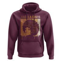 Angela Davis Quote Hoodie I Am No Longer Accepting The Things I Cannot Change - Wonder Print Shop