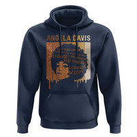 Angela Davis Quote Hoodie I Am No Longer Accepting The Things I Cannot Change - Wonder Print Shop
