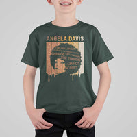 Angela Davis Quote T Shirt For Kid I Am No Longer Accepting The Things I Cannot Change - Wonder Print Shop