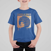 Angela Davis Quote T Shirt For Kid I Am No Longer Accepting The Things I Cannot Change - Wonder Print Shop