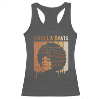 Angela Davis Quote Racerback Tank Top I Am No Longer Accepting The Things I Cannot Change - Wonder Print Shop