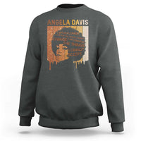 Angela Davis Quote Sweatshirt I Am No Longer Accepting The Things I Cannot Change - Wonder Print Shop