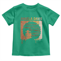 Angela Davis Quote Toddler T Shirt I Am No Longer Accepting The Things I Cannot Change - Wonder Print Shop