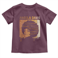 Angela Davis Quote Toddler T Shirt I Am No Longer Accepting The Things I Cannot Change - Wonder Print Shop