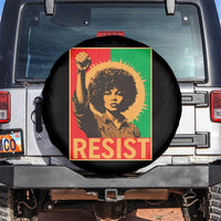 Angela Davis Spare Tire Cover Political Protest Resist Civil Rights Freedom - Wonder Print Shop