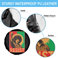 Angela Davis Spare Tire Cover Political Protest Resist Civil Rights Freedom - Wonder Print Shop