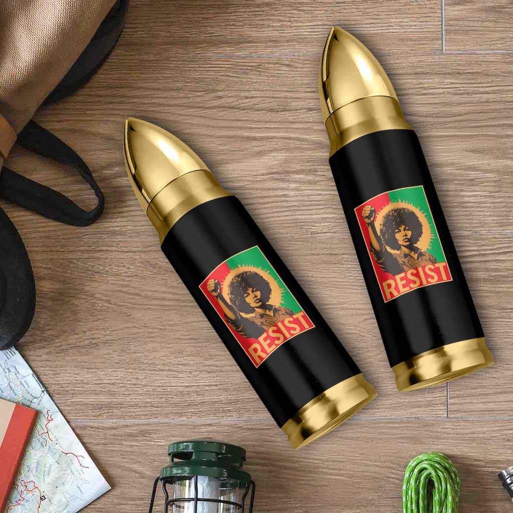 Angela Davis Bullet Tumbler Political Protest Resist Civil Rights Freedom - Wonder Print Shop