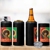 Angela Davis 4 in 1 Can Cooler Tumbler Political Protest Resist Civil Rights Freedom - Wonder Print Shop