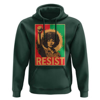 Angela Davis Hoodie Political Protest Resist Civil Rights Freedom - Wonder Print Shop