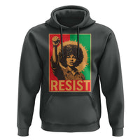 Angela Davis Hoodie Political Protest Resist Civil Rights Freedom - Wonder Print Shop