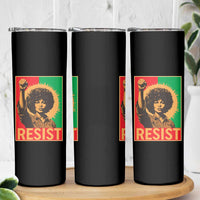 Angela Davis Skinny Tumbler Political Protest Resist Civil Rights Freedom - Wonder Print Shop