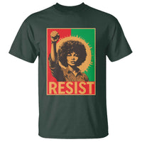 Angela Davis T Shirt Political Protest Resist Civil Rights Freedom - Wonder Print Shop