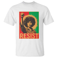 Angela Davis T Shirt Political Protest Resist Civil Rights Freedom - Wonder Print Shop