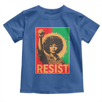 Angela Davis Toddler T Shirt Political Protest Resist Civil Rights Freedom - Wonder Print Shop