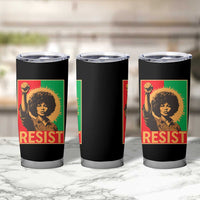 Angela Davis Tumbler Cup Political Protest Resist Civil Rights Freedom - Wonder Print Shop