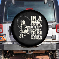 Angela Davis Inspirational Quote Spare Tire Cover - Wonder Print Shop