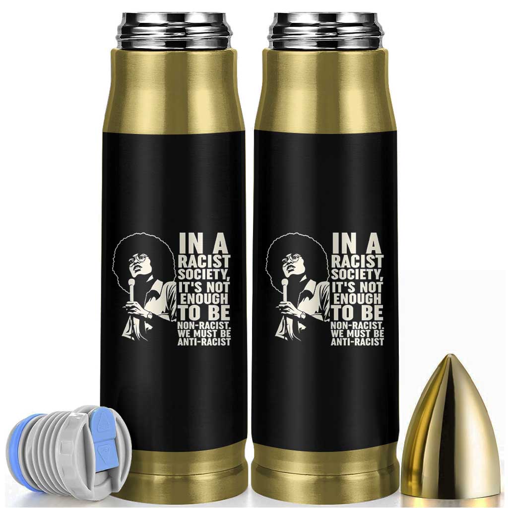 Angela Davis Inspirational Quote Bullet Tumbler - Wonder Print Shop