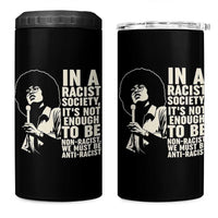 Angela Davis Inspirational Quote 4 in 1 Can Cooler Tumbler - Wonder Print Shop