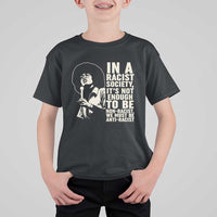 Angela Davis Inspirational Quote T Shirt For Kid - Wonder Print Shop