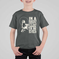 Angela Davis Inspirational Quote T Shirt For Kid - Wonder Print Shop