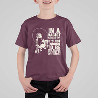 Angela Davis Inspirational Quote T Shirt For Kid - Wonder Print Shop