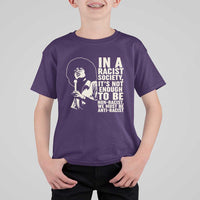 Angela Davis Inspirational Quote T Shirt For Kid - Wonder Print Shop