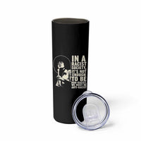Angela Davis Inspirational Quote Skinny Tumbler - Wonder Print Shop